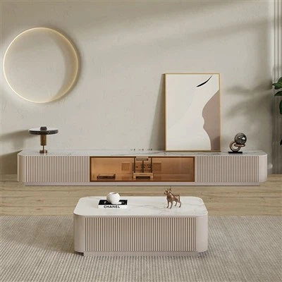 Moble TV de terra caqui